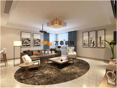 济南阳光舜城简约日式风格家庭装修设计案例