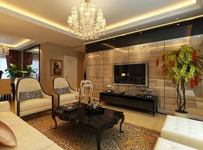 继承巴洛克的豪华动感与洛可可唯美韵味的家庭装修-家居快讯-济南搜房网家居装修