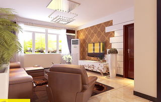 现代简约三居室140平米11.2万 德润天玺装修案例 济南房天下家居装修网