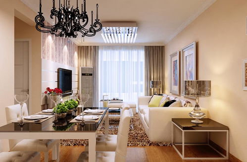 现代简约二居室90平米7.2万 银丰唐郡 牡丹园装修案例 济南房天下家居装修网