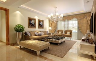 简欧风格三居室135平米5.1万 中铁 逸都国际装修案例 济南房天下家居装修网