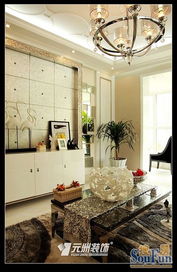 田园风格二居室89平米10万 北京城建 筑华年装修案例 太原房天下家居装修网