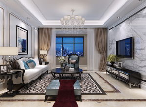 二居室130平米25万 德润天玺装修案例 济南房天下家居装修网