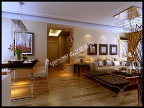 济南路劲御景城现代简约三居室装修效果图 120平米14万装修设计案例 济南房天下家居装修网