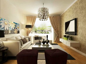 济南91 120平米田园风格装修样板间