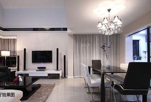 济南恒大名都116㎡现代简约二居室 6万打造清新实用家居空间