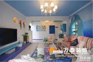 图话家居 | 济南保利华庭120平地中海蓝白雅韵，唤醒心灵的家居美学